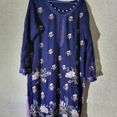 Платье туника с вышивкой