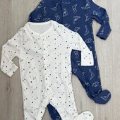 Primark.Набір чоловічків 2 шт для хлопчика 62 см