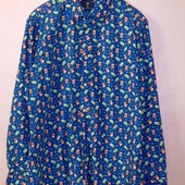 Новорічна чоловіча сорочка у відмінному стані