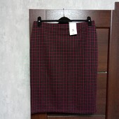 Брендовая новая красивая трикотажная юбка р.14.