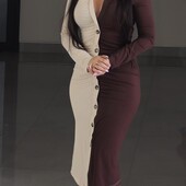 стильня сукня стан нової буде на 42-44-46р, бо тягнеться