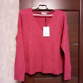 Брендовый новый теплый джемпер р.14-18 оверсайз.