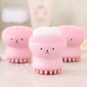 Відлущуюча силіконова щіточка etude house my beauty tool exfoliating jellyfish silicone br