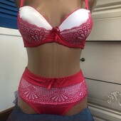 Комплект в ягодном цвете 70В.