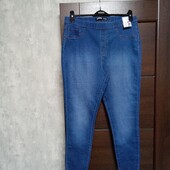 Новые брендовые коттоновые джегинсы р.L(16).