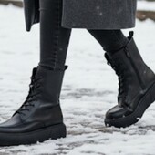 ❤️❤️❤️​ Зимові Черевики: Натуральна шкіра