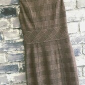 Mango тепленький сарафан на подкладке