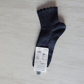 Шкарпетки короткі з люрексом ovs сині