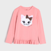 Бомбезний реглан для дівчинки, 122/1228 см