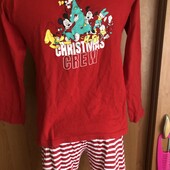 Пижама, комплект, костюм, 100% коттон. 11-12 р 146-152 см. Disney. в ідеалі
