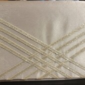 Серебристый клатч