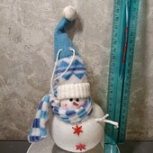 Сніговик на ялинку.Декор.