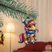 Новорічні деревʼяні іграшки