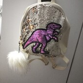 Рюкзак дитячий в пайэтках, блискучий рюкзак!!!