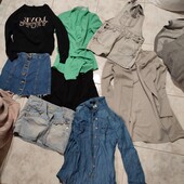 Великий пакет жіночого одягу на розмір сх-с