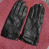 Теплые кожаные перчатки Esmara 7,5