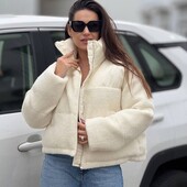 Трендова куртка тедді оверсайз модель - розпродаж