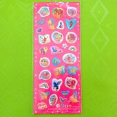 Набір об'ємних яскравих наліпок Mia and Me. Німеччина.