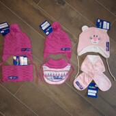 Комплект шапка & шарф/хомут для дівчинки lupilu.Один на вибір.