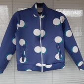 Оригінальний бомбер в горох на +-10 років
