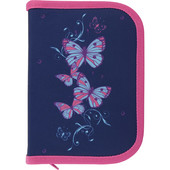Пенал без наполнения школьный Kite Butterfly K18-622-3