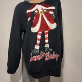 Світшот новорічний принт