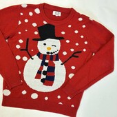 Свято наближається Чудова тепленька кофта Супер принт Стан відмінний Унісекс