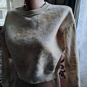 Крута кофтинка з золотим блиском , тепла Zara на 9-10років