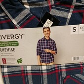 8060.Фланелевая рубашка livergy! размер євро М