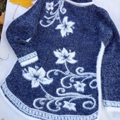 Свитер туника альпака