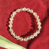 Браслет з натур.цитрину+ мішечок