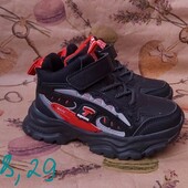 Кросівки високі утеплені на хлопчика Канарейка р. 28, 29