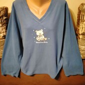 флісова піжамна кофтинка пог. 60