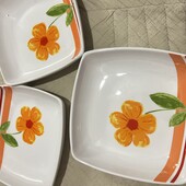 3 Тарілки з високими дотиками нові