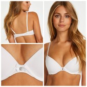 Hunkemoller! Жіночий бюстгальтер з гладкою чашкою 85Е white! Лот 41