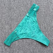 жіночі стринги з бантом спідня білизна сексуальна M/L