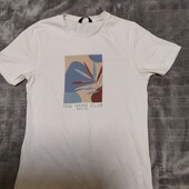 Бавовняна футболкa з принтом ( унекс)