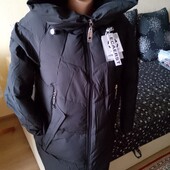 Жіноча подовжена зимова куртка