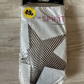 Черные колготки сетка