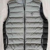 Gym King  стильная мужская стёганая жилетка размер L XL