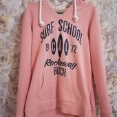 Рожевий худі з капюшоном 