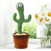 Інтерактивна іграшка танцюючий Кактус повторюшка, що говорить