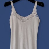 Шовковиста жіноча майка, віскоза 81% з ніжним мереживом ❣️