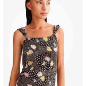 Акція дня! Топ віскозний C&A Чорний, розмір на вибір, eur 34, 36(xs, s)