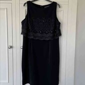 Чорне коктейльне плаття