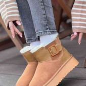 уггі жіночі, натуральна замша/шкіра, зима. угги, дутики, уги, маломірять 