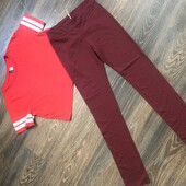 Лосины +кроп-топ р,М.
