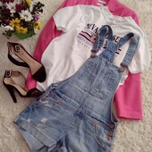 Розпродаж ! Шикарний джинсовий комбінезон, р.27 Залишок