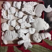 Фігурки гіпсу для розфарбування