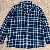 Піжамна кофтинка (фланель) 16-18 розмір, євро 44-46